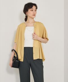 qualite / カリテ シャツ・ブラウス | フレアーパネルブラウス