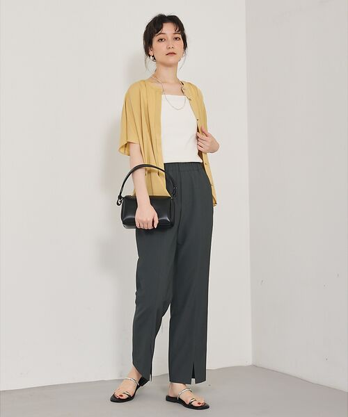 qualite / カリテ シャツ・ブラウス | フレアーパネルブラウス | 詳細7