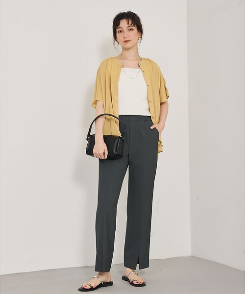 qualite / カリテ シャツ・ブラウス | フレアーパネルブラウス | 詳細9