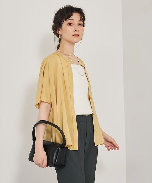 qualite / カリテ シャツ・ブラウス | フレアーパネルブラウス | 詳細10