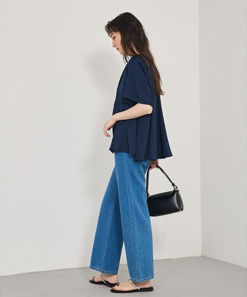 qualite / カリテ シャツ・ブラウス | フレアーパネルブラウス | 詳細16