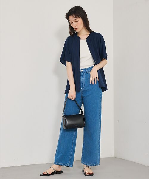 qualite / カリテ シャツ・ブラウス | フレアーパネルブラウス | 詳細17