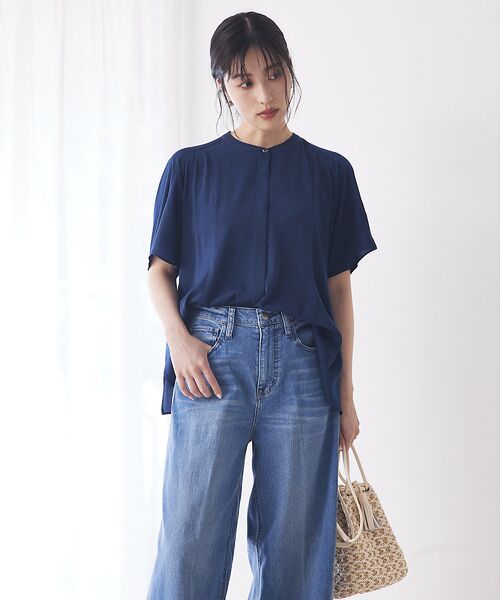 qualite / カリテ シャツ・ブラウス | フレアーパネルブラウス | 詳細18