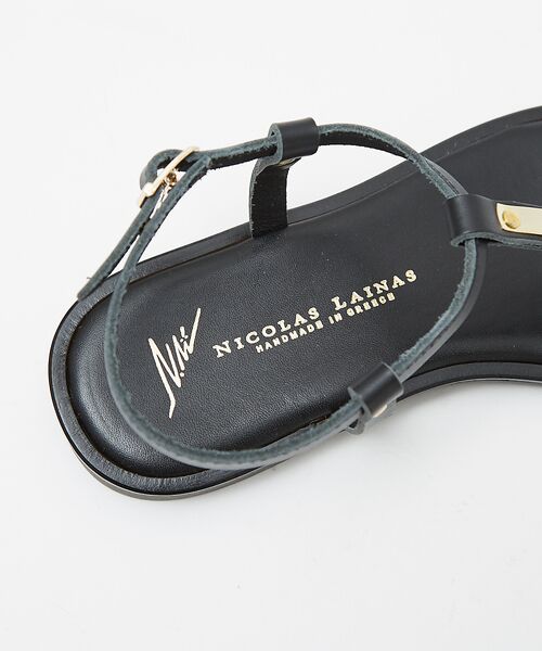 qualite / カリテ サンダル | 【NICOLAS LAINAS】トングストラップサンダル | 詳細10