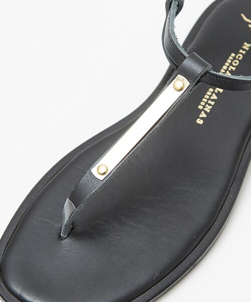 qualite / カリテ サンダル | 【NICOLAS LAINAS】トングストラップサンダル | 詳細8