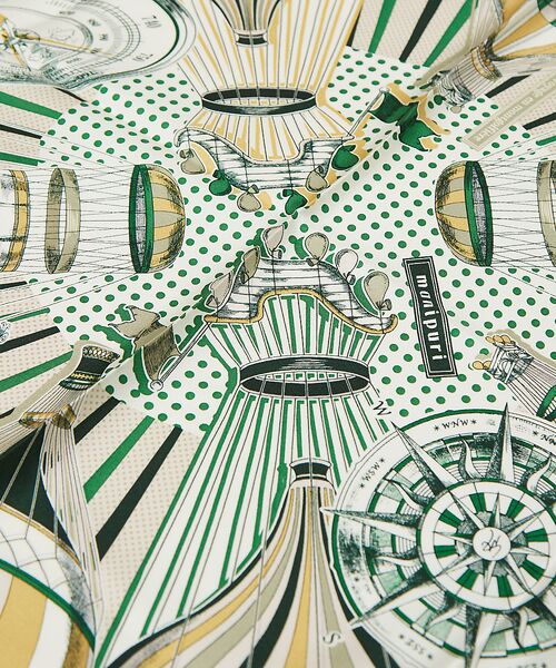 qualite / カリテ バンダナ・スカーフ | 【manipuri】バルーンジャーニー65×65 | 詳細1