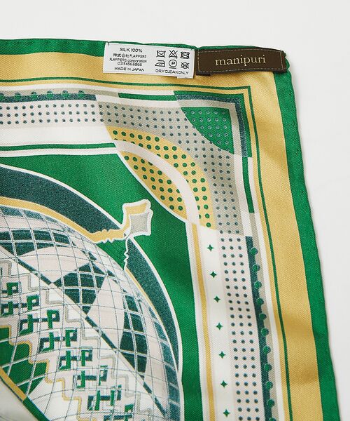 qualite / カリテ バンダナ・スカーフ | 【manipuri】バルーンジャーニー65×65 | 詳細3