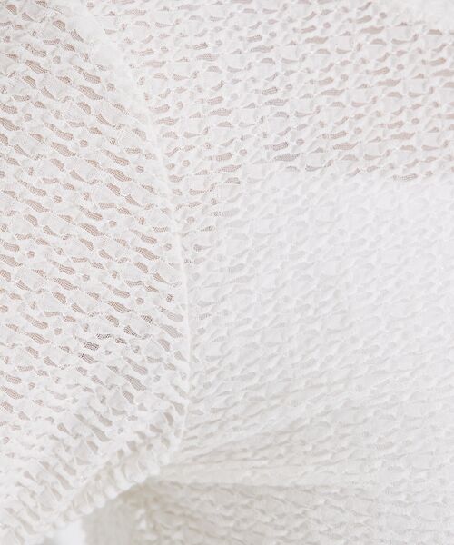 qualite / カリテ Tシャツ | ジャカードニットメロウトップス | 詳細9