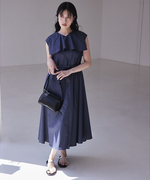 qualite / カリテ ワンピース | レイヤードフレアワンピース | 詳細2