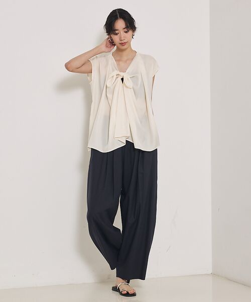 qualite / カリテ シャツ・ブラウス | タイブラウス | 詳細4