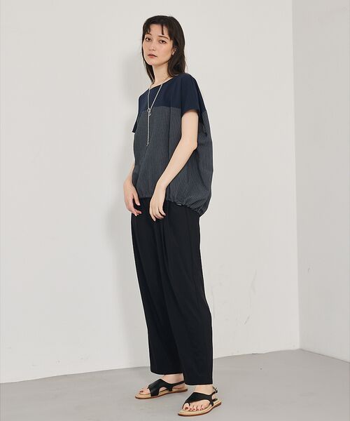 qualite / カリテ パンツ | 【接触冷感＆UV】クールトリコットタックパンツ | 詳細19