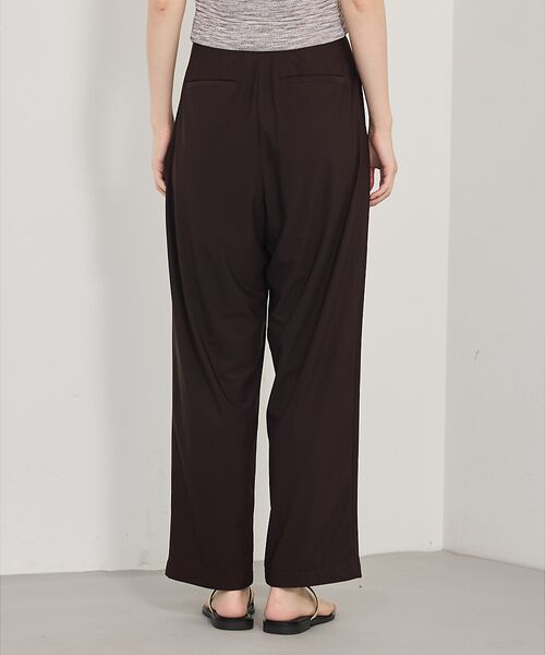 qualite / カリテ パンツ | 【接触冷感＆UV】クールトリコットタックパンツ | 詳細21