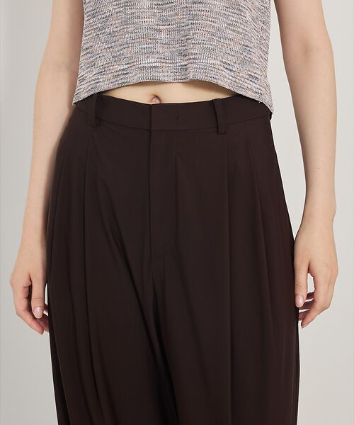 qualite / カリテ パンツ | 【接触冷感＆UV】クールトリコットタックパンツ | 詳細22