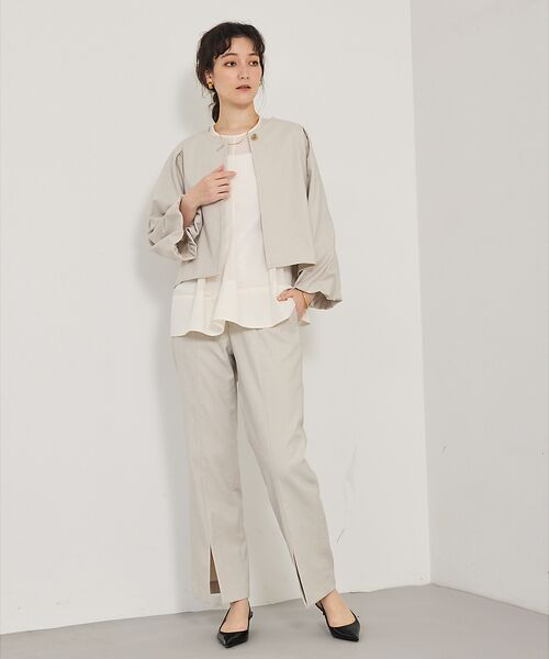 qualite / カリテ パンツ | 【セットアップ対応】スリットパンツ | 詳細10