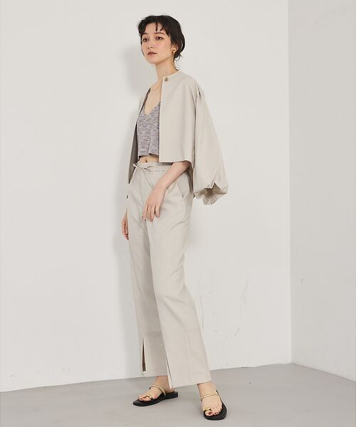 qualite / カリテ パンツ | 【セットアップ対応】スリットパンツ | 詳細3