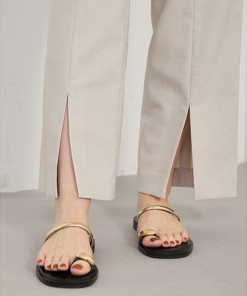 qualite / カリテ パンツ | 【セットアップ対応】スリットパンツ | 詳細8