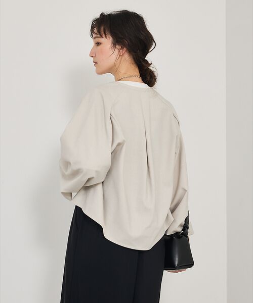qualite / カリテ ノーカラージャケット | 【セットアップ対応】バルーンジャケット | 詳細16