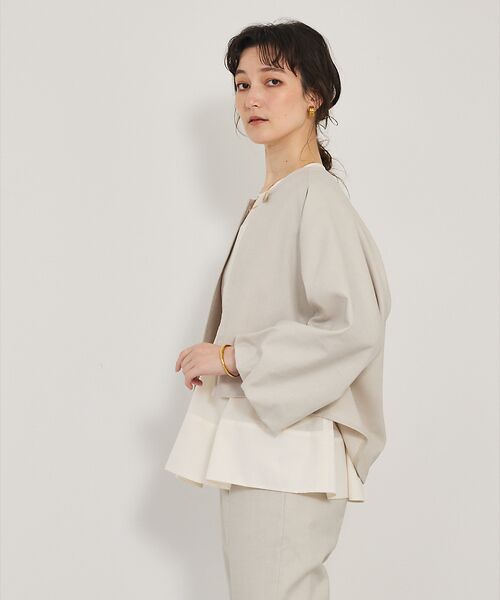 qualite / カリテ ノーカラージャケット | 【セットアップ対応】バルーンジャケット | 詳細6