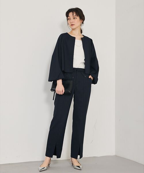 qualite / カリテ ノーカラージャケット | 【セットアップ対応】バルーンジャケット | 詳細19