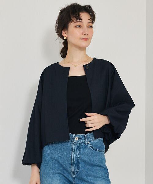 qualite / カリテ ノーカラージャケット | 【セットアップ対応】バルーンジャケット | 詳細24