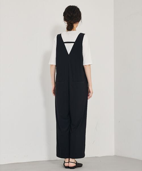 qualite / カリテ サロペット・オールインワン | 【接触冷感&UV】クールトリコットオールインワン | 詳細1