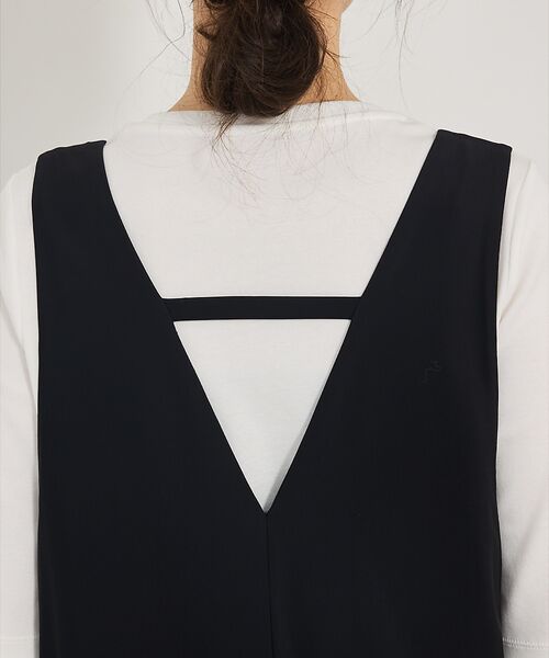 qualite / カリテ サロペット・オールインワン | 【接触冷感&UV】クールトリコットオールインワン | 詳細2