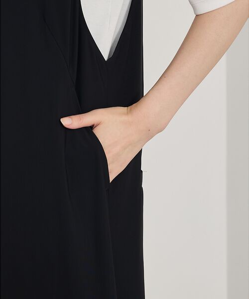 qualite / カリテ サロペット・オールインワン | 【接触冷感&UV】クールトリコットオールインワン | 詳細5