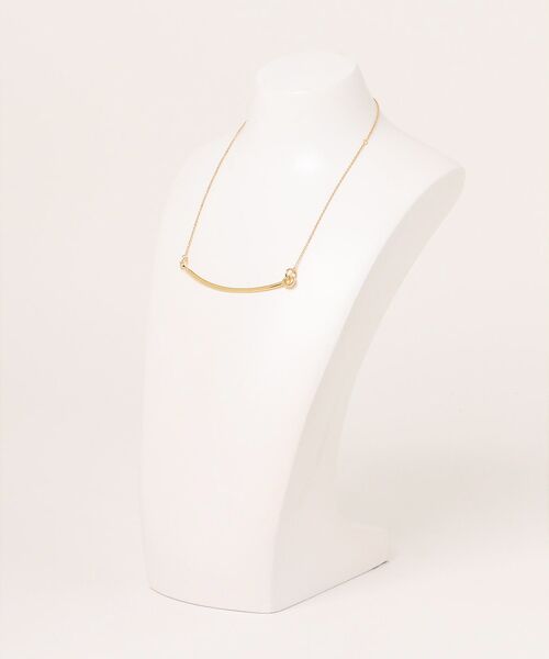 qualite / カリテ ネックレス・ペンダント・チョーカー | 【JAMIRAY】MOON STICK NK GD ゴールドネックレス | 詳細1