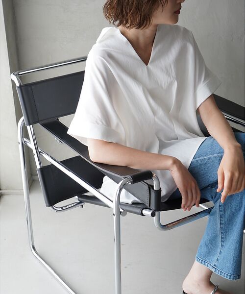 ウエストタックスキッパー半袖シャツ （シャツ・ブラウス