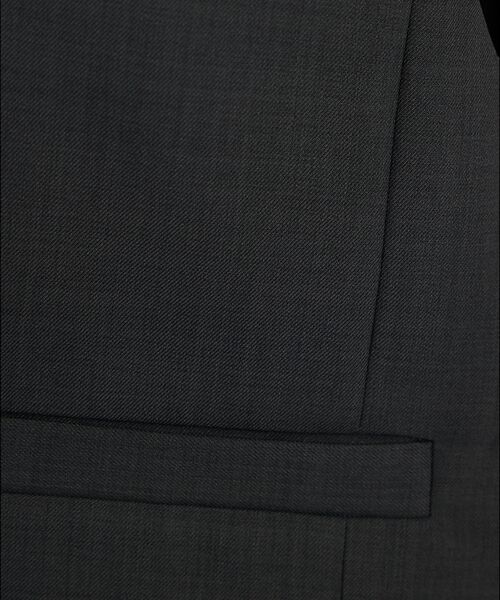 qualite / カリテ ベスト | 【接触冷感＆防シワ】ウールライクジレ/セットアップ対応 | 詳細17