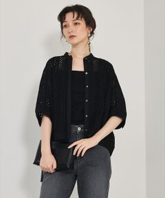 qualite / カリテ シャツ・ブラウス | レースハーフスリーブシャツ