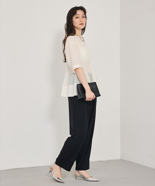 qualite / カリテ シャツ・ブラウス | カーヴィングブラウス | 詳細1