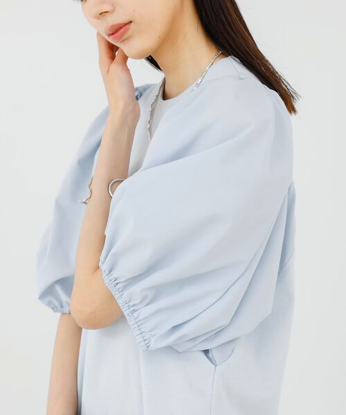 qualite / カリテ Tシャツ | タフタスリーブプルオーバー | 詳細9