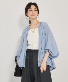 qualite / カリテ ブルゾン | ラウンドスリーブギャザーブルゾン