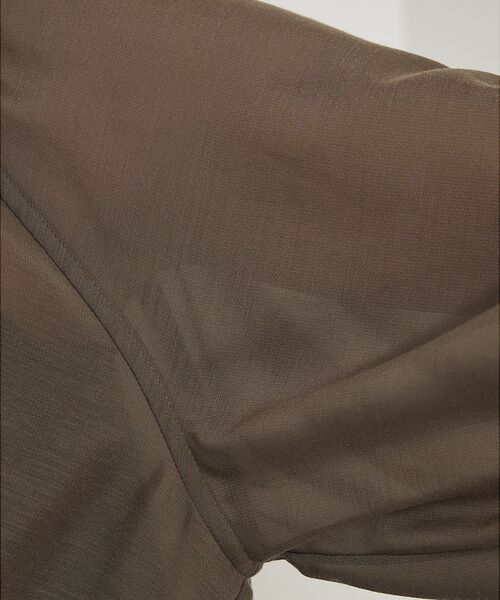 qualite / カリテ ブルゾン | ラウンドスリーブギャザーブルゾン | 詳細6