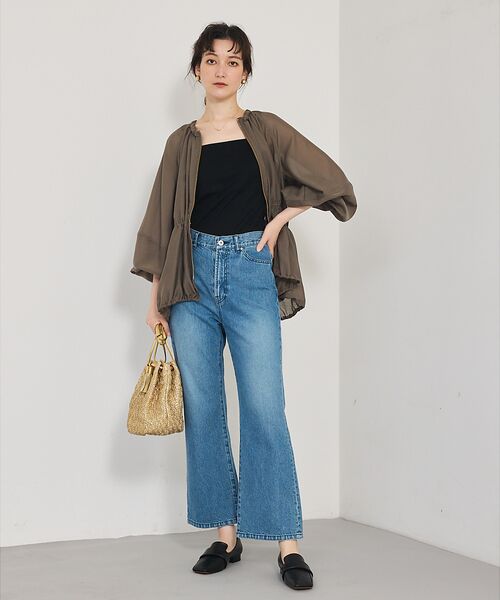 qualite / カリテ ブルゾン | ラウンドスリーブギャザーブルゾン | 詳細9