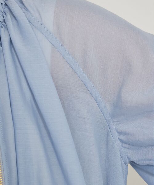 qualite / カリテ ブルゾン | ラウンドスリーブギャザーブルゾン | 詳細20