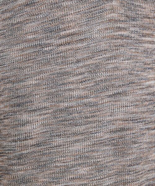 qualite / カリテ ベスト | カスリヤーン畦深Vニット | 詳細13