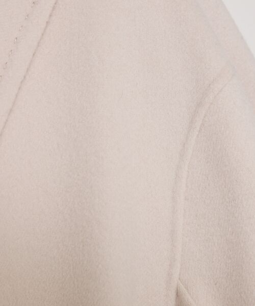 qualite / カリテ アウター | 【毛玉になりにくい】ダブルフェイスチェスターコート | 詳細4