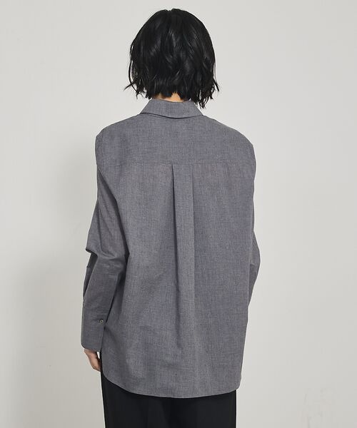 qualite / カリテ シャツ・ブラウス | 【襟取り外し可能】ビーディングカラーシャツ | 詳細5