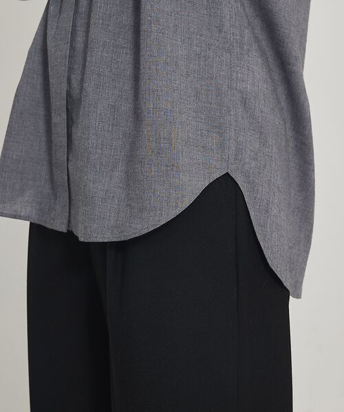 qualite / カリテ シャツ・ブラウス | 【襟取り外し可能】ビーディングカラーシャツ | 詳細9