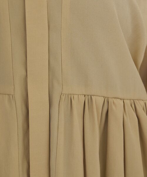 qualite / カリテ シャツ・ブラウス | ギャザータック切り替えシャツ | 詳細4