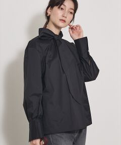 qualite / カリテ シャツ・ブラウス | 【Can Cam掲載】タフタボウタイブラウス/ボウタイ取り外し可能