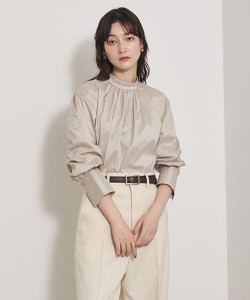 qualite / カリテ シャツ・ブラウス | 【Can Cam掲載】タフタボウタイブラウス/ボウタイ取り外し可能 | 詳細22
