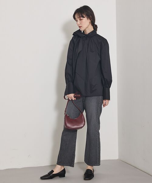 qualite / カリテ シャツ・ブラウス | 【Can Cam掲載】タフタボウタイブラウス/ボウタイ取り外し可能 | 詳細23