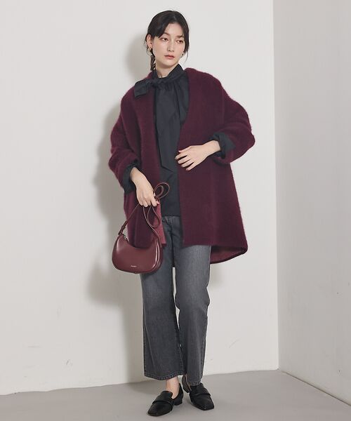 qualite / カリテ シャツ・ブラウス | 【Can Cam掲載】タフタボウタイブラウス/ボウタイ取り外し可能 | 詳細26