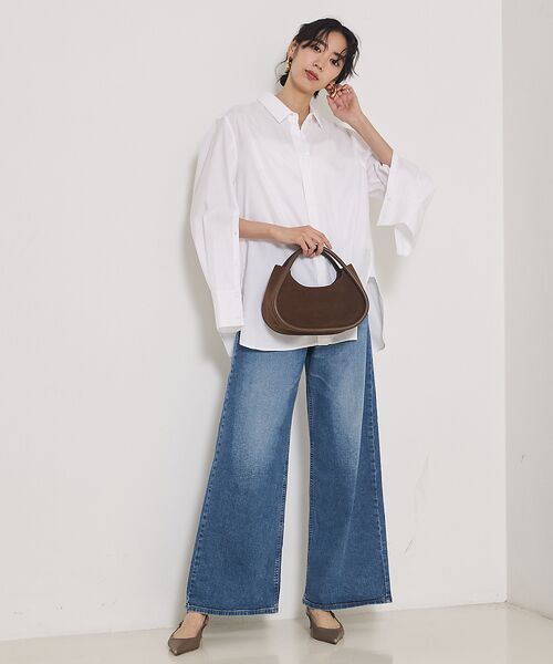 qualite / カリテ シャツ・ブラウス | 袖スリットレギュラーシャツ | 詳細1