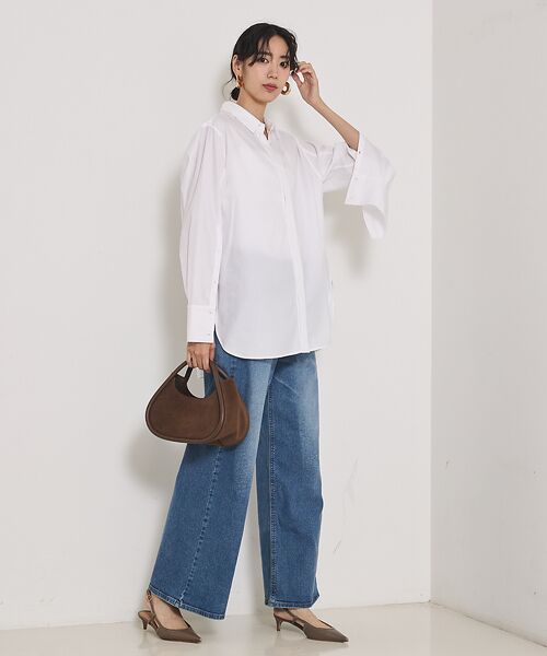 qualite / カリテ シャツ・ブラウス | 袖スリットレギュラーシャツ | 詳細11