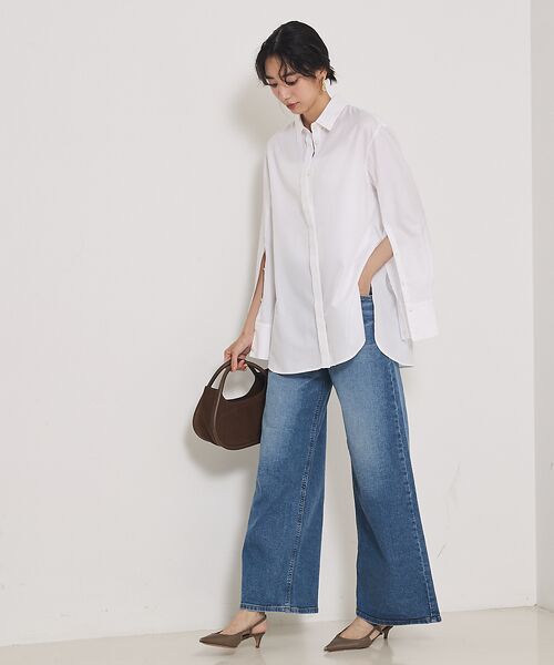 qualite / カリテ シャツ・ブラウス | 袖スリットレギュラーシャツ | 詳細13