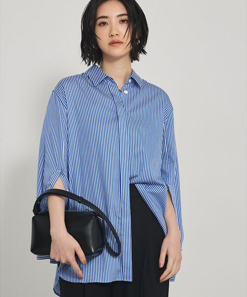 qualite / カリテ シャツ・ブラウス | 袖スリットレギュラーシャツ | 詳細14